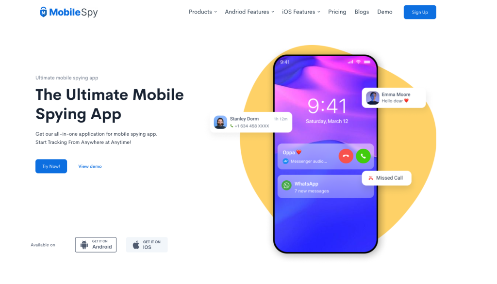 mobilespy main