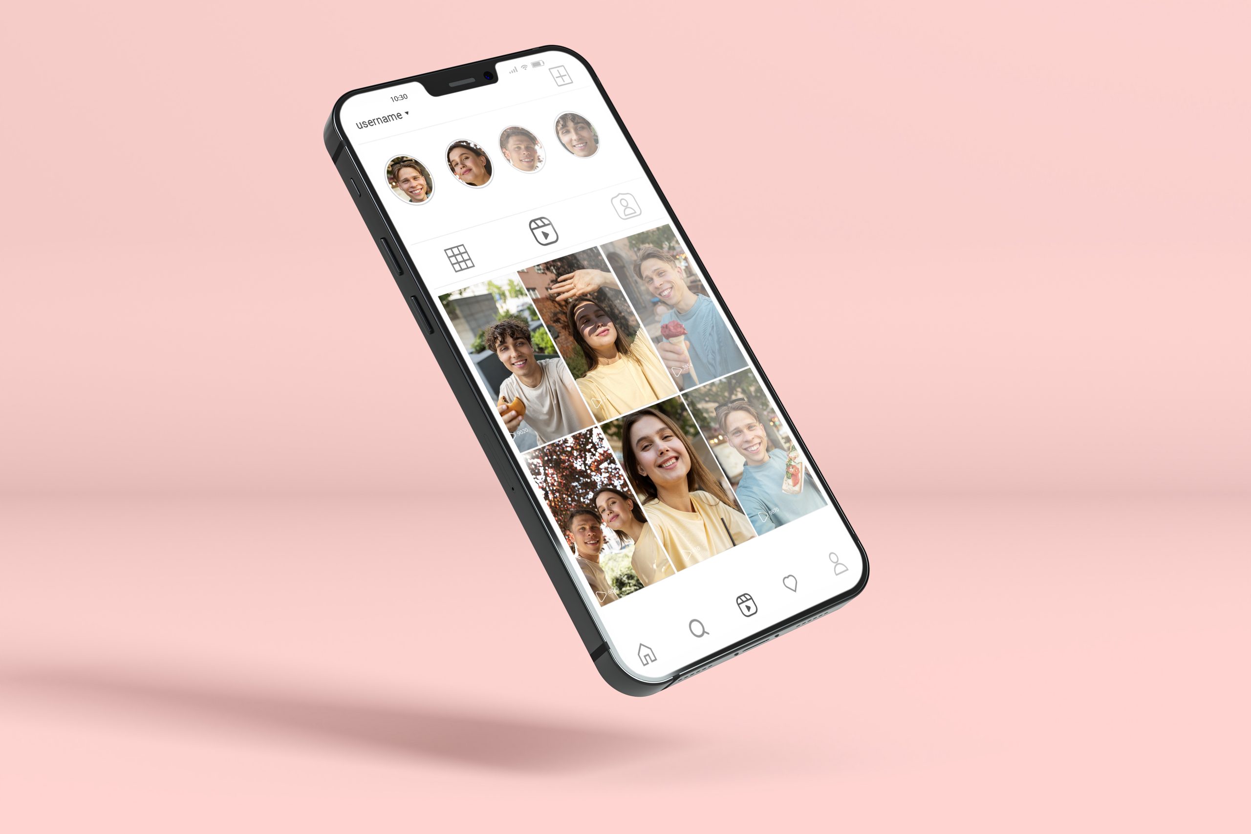 insta screen
