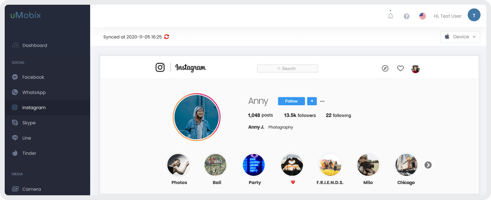 umobix instagram viewer