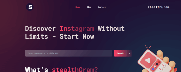 stealthGram – Free Private Instagram Viewer