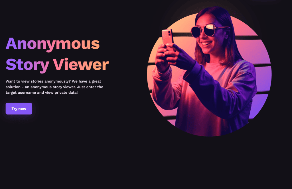 How to view Instagram Сlose Friends' stories with Anonymous Story Viewer