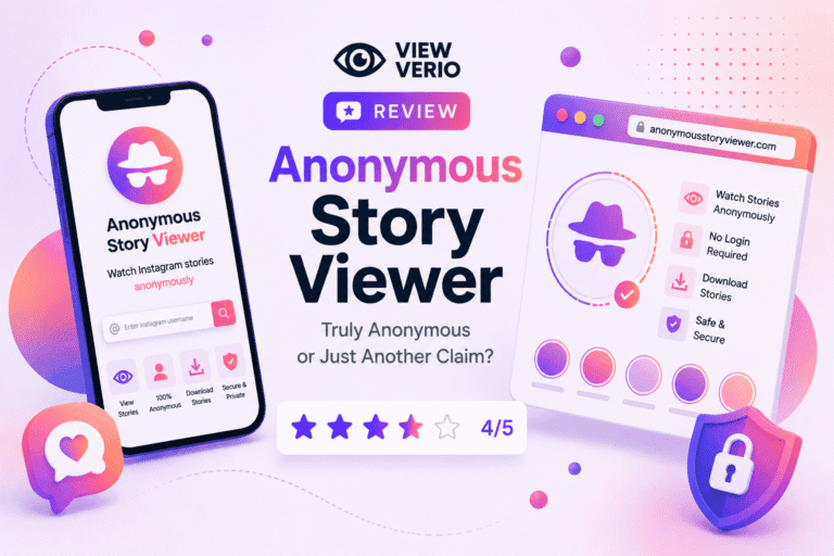 Anonymous story viewer review